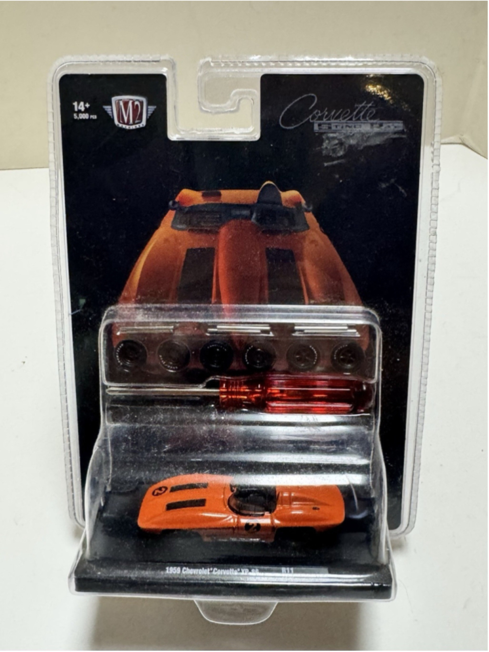 M2 MACHINES CORVETTE STINGRAY 1959 CHEVROLET CORVETTE XP-86 R11 23-03 NEW